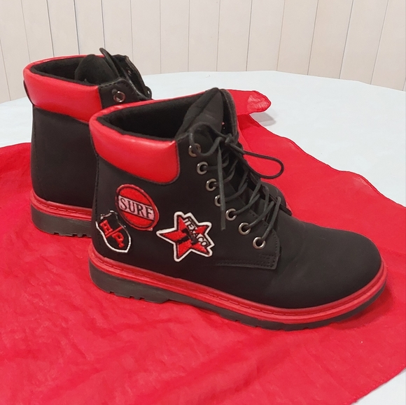 Via Pinky Sadie-03 Women's Lace Up Boots Size 7.5 - Picture 4 of 10